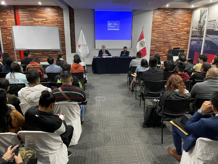 Invitado como ponente por la Universidad César Vallejo (Perú)